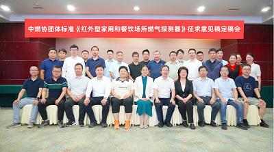 K8凯发国际主編的中國城市燃氣協會團體標準《紅外型家用和餐飲場所燃氣探測器》征求意見稿定稿會順利召開